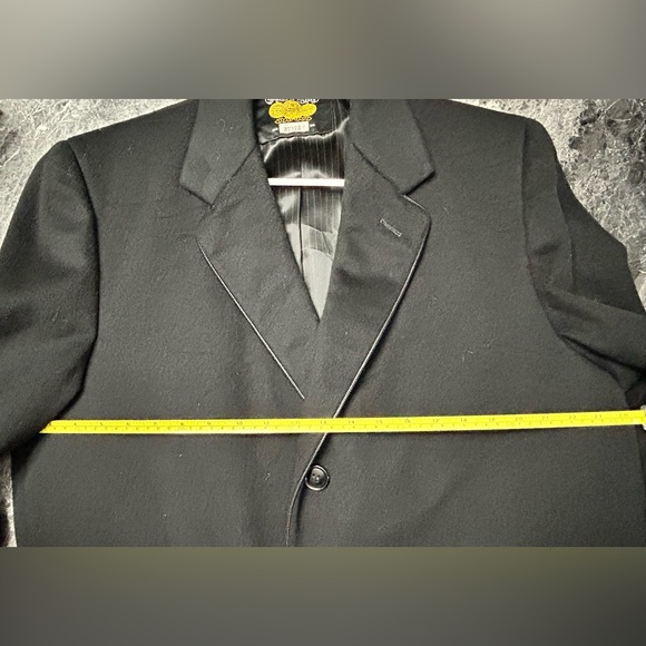 Genuine Montagnac & Fils Overcoat Sz 44/46 black - Picture 8 of 12